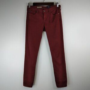 Adriano Goldschmied The Stevie Ankle Slim Straight Leg Jeans Pants Size 25R